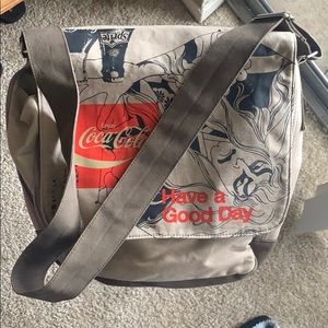 Authentic COCA-COLA MESSENGER BAG